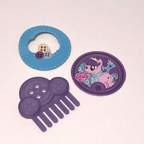 My Little Pony ButtonBelle 3 inch Pony & accessories - Picture 4 of 5